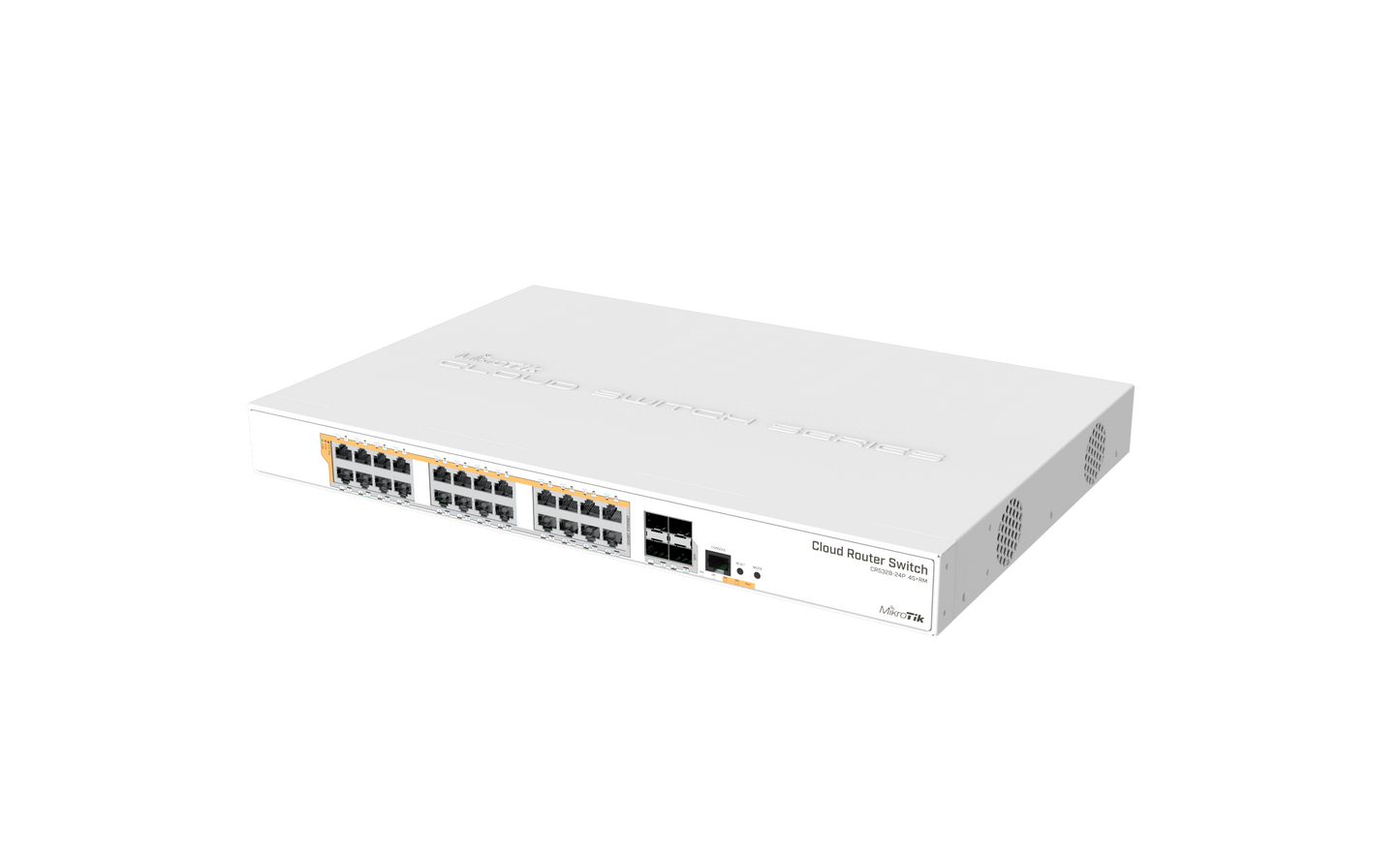 24pGB PoE at/af 500W Eth router/sw 4x10Gbps SFP+