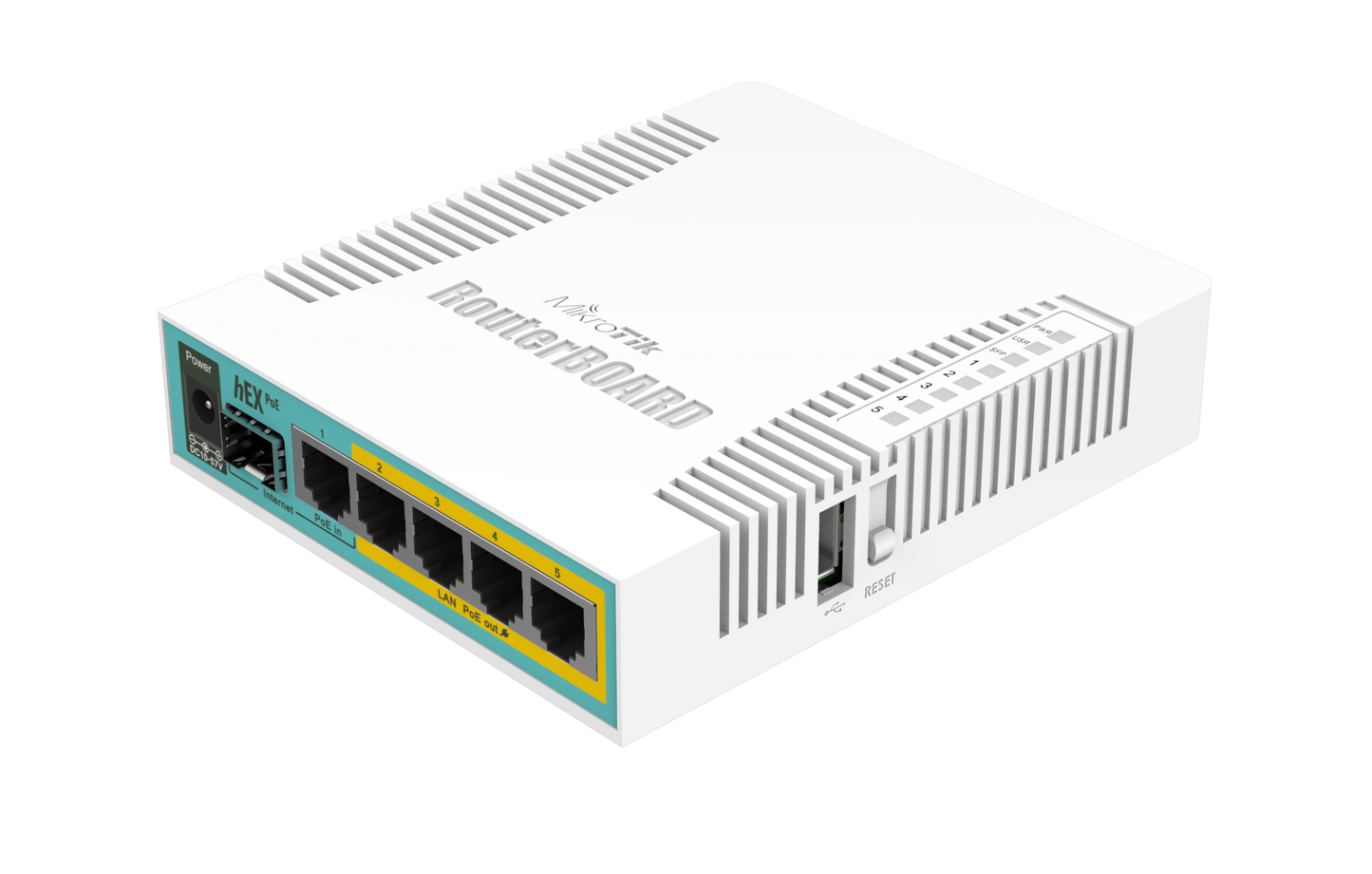 hEX PoE (RouterOS L4) with enclosure (EU)