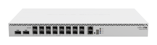 CRS518-16XS-2XQ-RM 100 Gbit, 1.2 Tbps switching capacity!