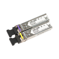 Pair of SFP modules, S-45LC80D (1.25G SM 80km 1490